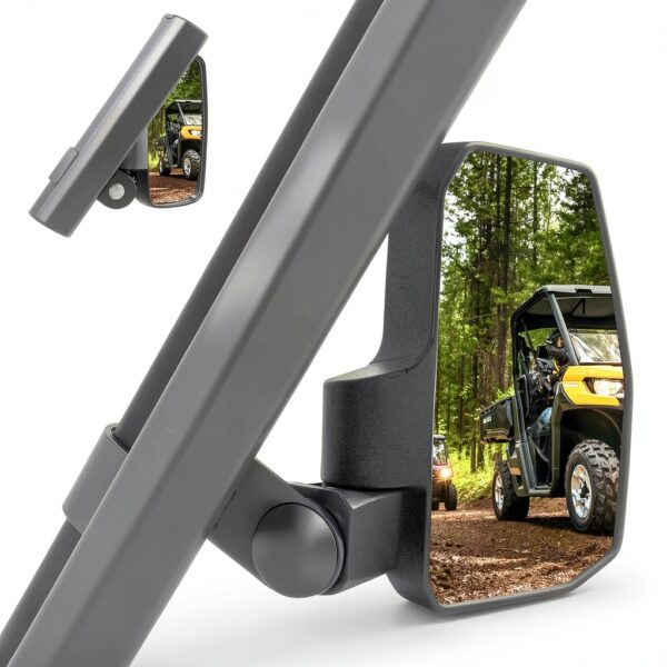 SHEJISI UTV Mirrors Black Handlebar Mount-5