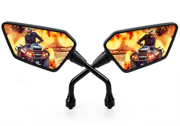 Esploratori ATV Mirror Shock Resistant Handlebar-6