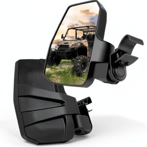 SHEJISI UTV Mirrors Black Handlebar Mount-0