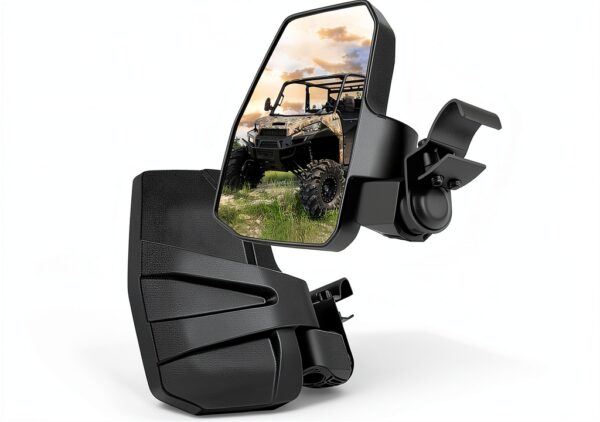 SHEJISI UTV Mirrors Black Handlebar Mount-0